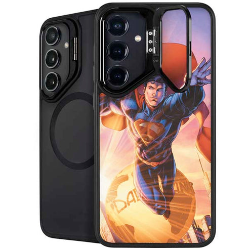 DC Comics Superman Unchained #1 75th Anniversary Cover Art by Jim Lee Galaxy S25 Kickstand Case